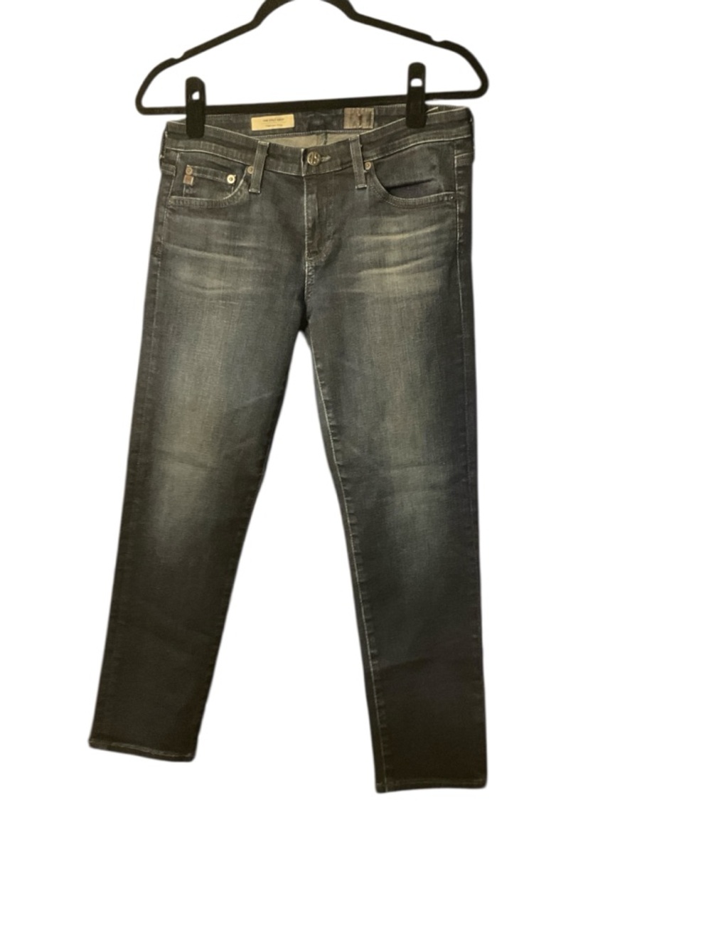 AG Adriano Goldschmied Women’s Skinny Jeans — Washed Black/Grey